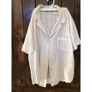 Victoria Secrets Sleep Bed Lounge Wear Womens Large Pants Top Shorts Set